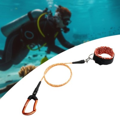 Freediving Lanyard Leinen -Tauchseil zum Schnorcheln unter Wassersportarten