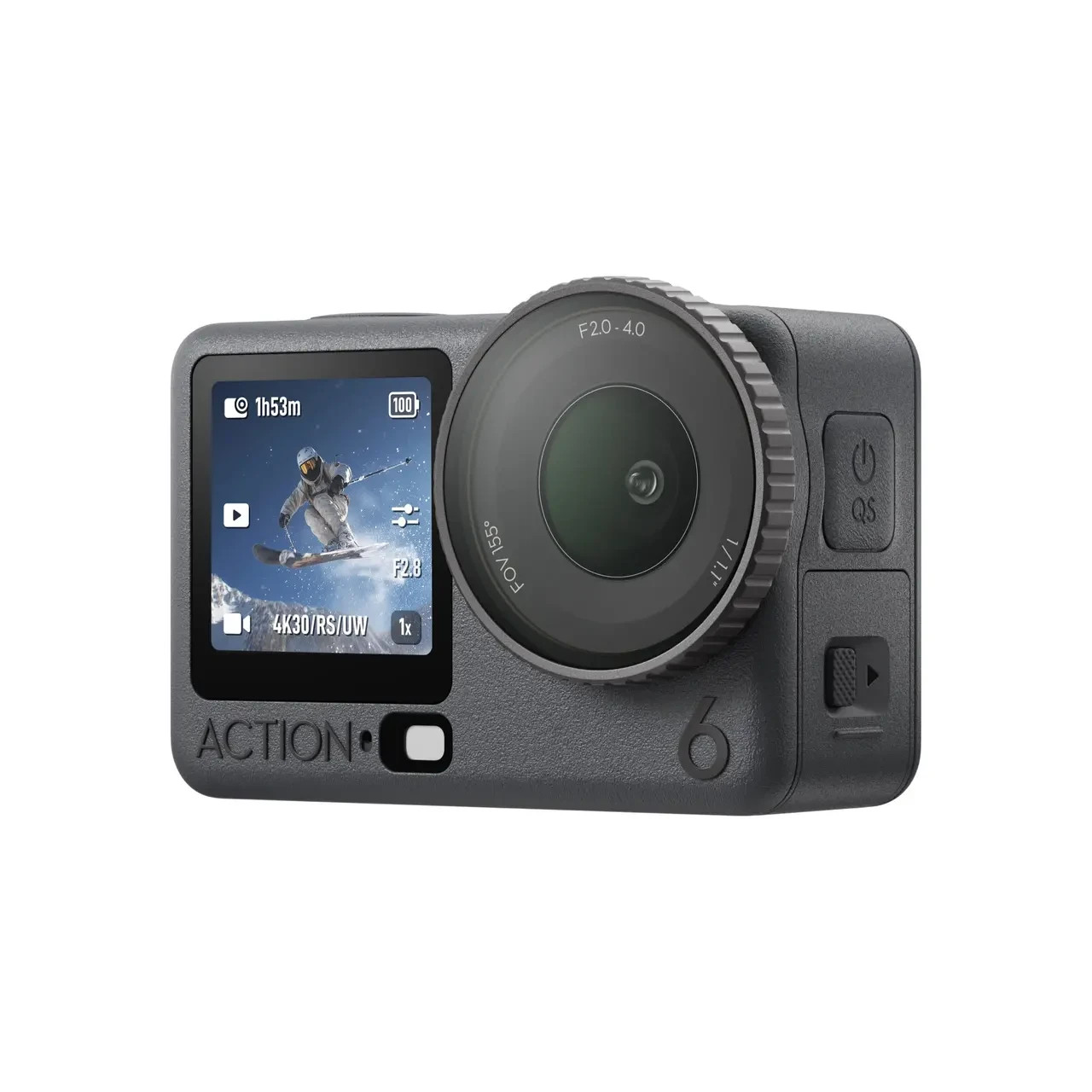 DJI Osmo Action 6 Adventure Combo 3 Batteries Extended Rod 4K120 Camera