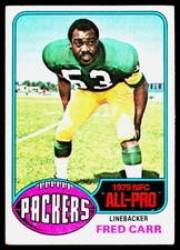 1976 Topps #360 Fred Carr - POOR