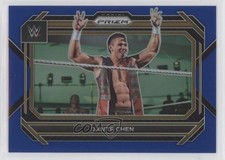 2023 Panini Prizm WWE Blue Prizm 17/199 Dante Chen #60 n0c