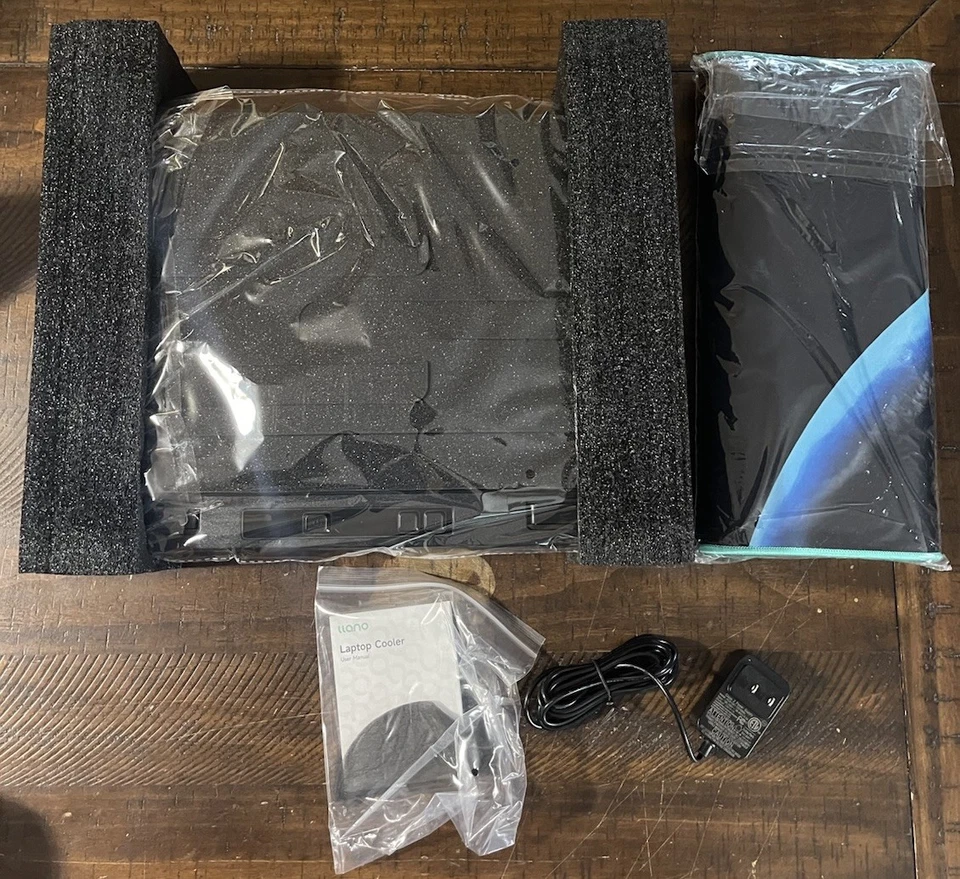 Soporte de almohadilla de enfriamiento para computadora portátil para juegos llano V10 y alfombrilla de ratón para juegos Foto 3 de 4