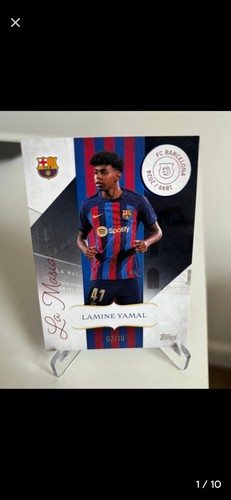 Lamine Yamal 2/10 Topps Fc Barcelona 125th Anniversary La Masía 24-25