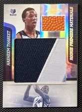 2010 PANINI ABSOLUTE HASHEEM THABEET ROOKIE PREMIERE PATCH PLATINUM /5 SET BREAK