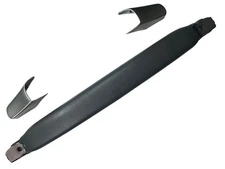 2003-2011 Lincoln Town Car (DG) DARK GRAY Door Pull Strap Grab Handle w/ Caps