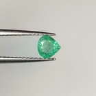 0.40 Ct Natural Zambian Green Emerald Fine Luster Pear Cut - G- 157 — photo 1