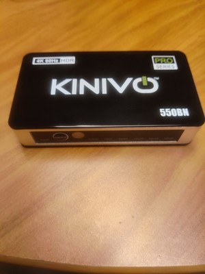 Kinivo 550BN 4K 60Hz HDR 5-Port HDMI Switch PRO Series