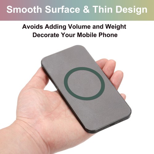 2Pcs Magnetic Sticker Ring, Magnetic Adapter Ring, Green - Zdjęcie 4 z 7