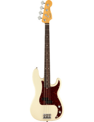 Fender American Professional II Precision Bass Olympic White w/ Deluxe Case
