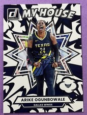 Arike Ogunbowale 2025 Panini Donruss WNBA MY HOUSE INSERT Card #2 WINGS (Base)