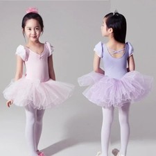 Stage Tutu Ballet Dresses Children's Dance Practice Girls Dress Clothes Outfit