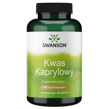 Swanson Caprylsäure 600 mg 60 Kapseln