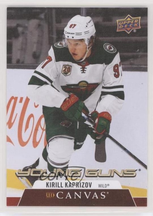 2020-21 Upper Deck UD Canvas Young Guns Kirill Kaprizov #C225 Rookie RC