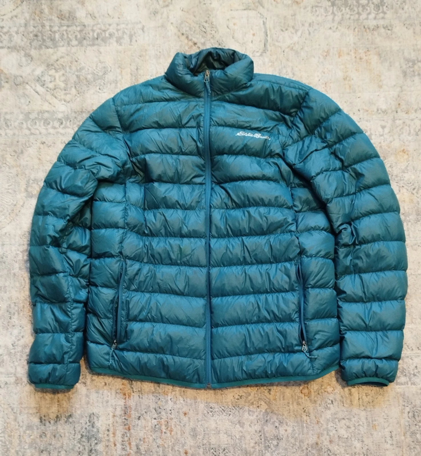 Eddie Bauer Fall Winter Puffer Jacket Size LT Unisex Full Zip
Opens in a new window or tab