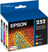 Epson 252 DURABrite Ultra Color Combo Ink T252520-S Genuine