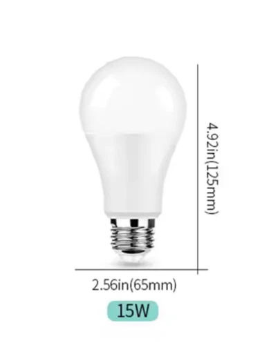 10 Lampadine Lampada Led E27 da 15W Luce Fredda 6500K Promo PACK X10 Resa 100w - Imagen 2 de 2