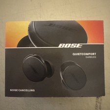 Bose QuietComfort BLACK True Wireless Noise Cancelling In-Ear Earbuds