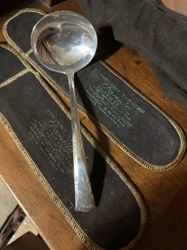 Sterling Gravy Ladle Greenbrier by Gorham No Monogram