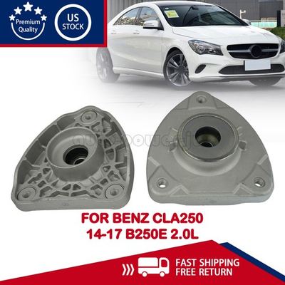 #ad NEW 2x For Benz CLA250 14 17 B250e 2.0L 2463230020 Front Suspension Strut Mount $63.21