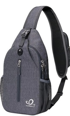 Rucksack,Crossover,Sport Tasche,               Verstellbar,grau, gebraucht