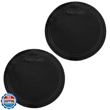 PIYANYO Black Single Pedal Patch Self-adhesive Drum Head Patch Protector For 