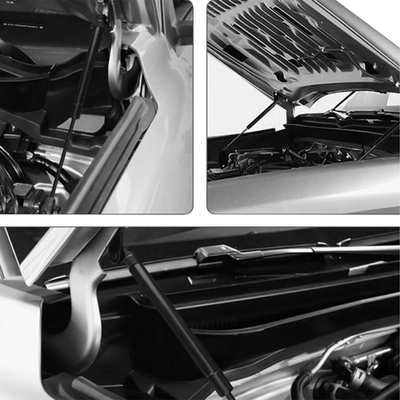 FormiPow Premium Hood Struts For 2024-2025 Toyota Tacoma & 2025 4Runner - Bolt-On Gas Spring Lift System, No Drill, Heavy Duty 3mm Brackets
