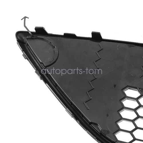 Fit Ford Focus ST 2015-2018 Front Bumper Grille Mesh Grill Honeycomb Gloss Black - Picture 10 of 15