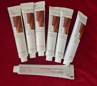 Loreal Age Perfect STEP 3 Hair Restorative Conditioner Treatment 7 Tubes Weekly