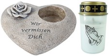 Novaliv Dekoobjekt 19915-128016-1x Grabschmuck Grabengel