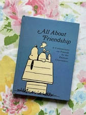 Vintage 1971 Hallmark All About Friendship Charles M. Schulz
