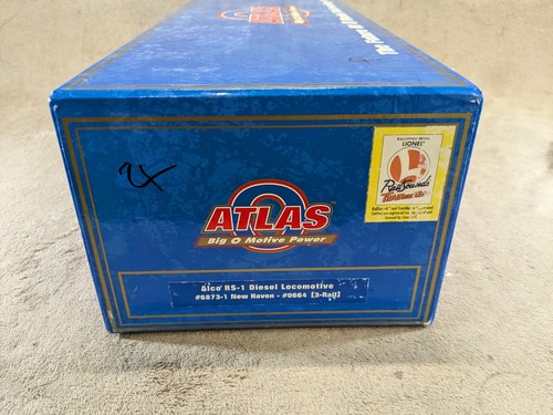 Atlas 6873-2 New Haven Alco RS-1 Diesel Locomotive #0664 3-Rail Big O Motive - Picture 14 of 22