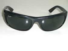 VINTAGE B L RAY-BAN L2870 USAO G15 CRYSTAL BLACK EBONY BALORAMA WRAP SUNGLASSES