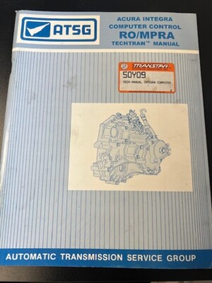 ATSG Acura Integra Computersteuerung RO/MPRA Techtran Handbuch