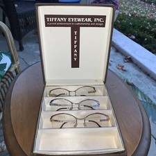NOS Vintage Lot 3 Tiffany Lydia Eyeglasses Style No 2894695 W Sample Box