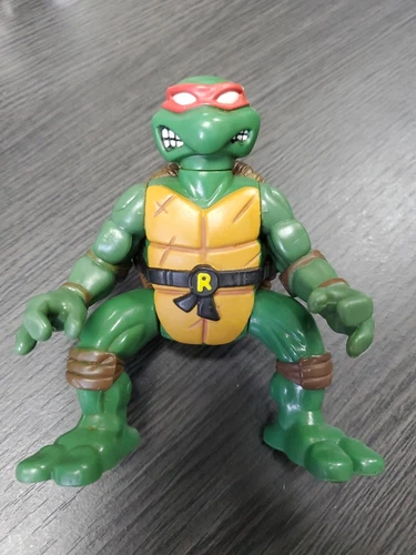 Teenage Mutant Ninja Turtles  Vintage 1993 TMNT Ninja Action Flippin Raphael