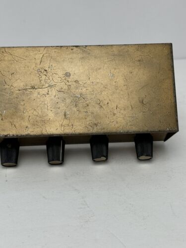 VINTAGE Olson RA-345 Mixer microfono transistor a 4 canali non testato - Foto 4 di 4