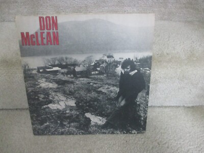 Don McLean Vinyl LP- 'Don McLean' 1972 United Artists label,First printing