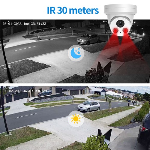 Hik Compatible 5MP PG2355I POE Built-in MIC IR IP Camera APP in/outdoor - Picture 8 of 23