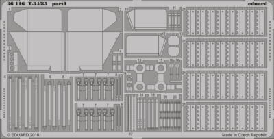 Eduard 1/35 T-34/85 Detail (AFV Club) 36116