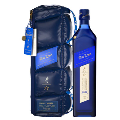 Johnnie Walker Blue Label Whisky Ice Chalet Whisky - limitiert - 43 % Vol./ 0,7L