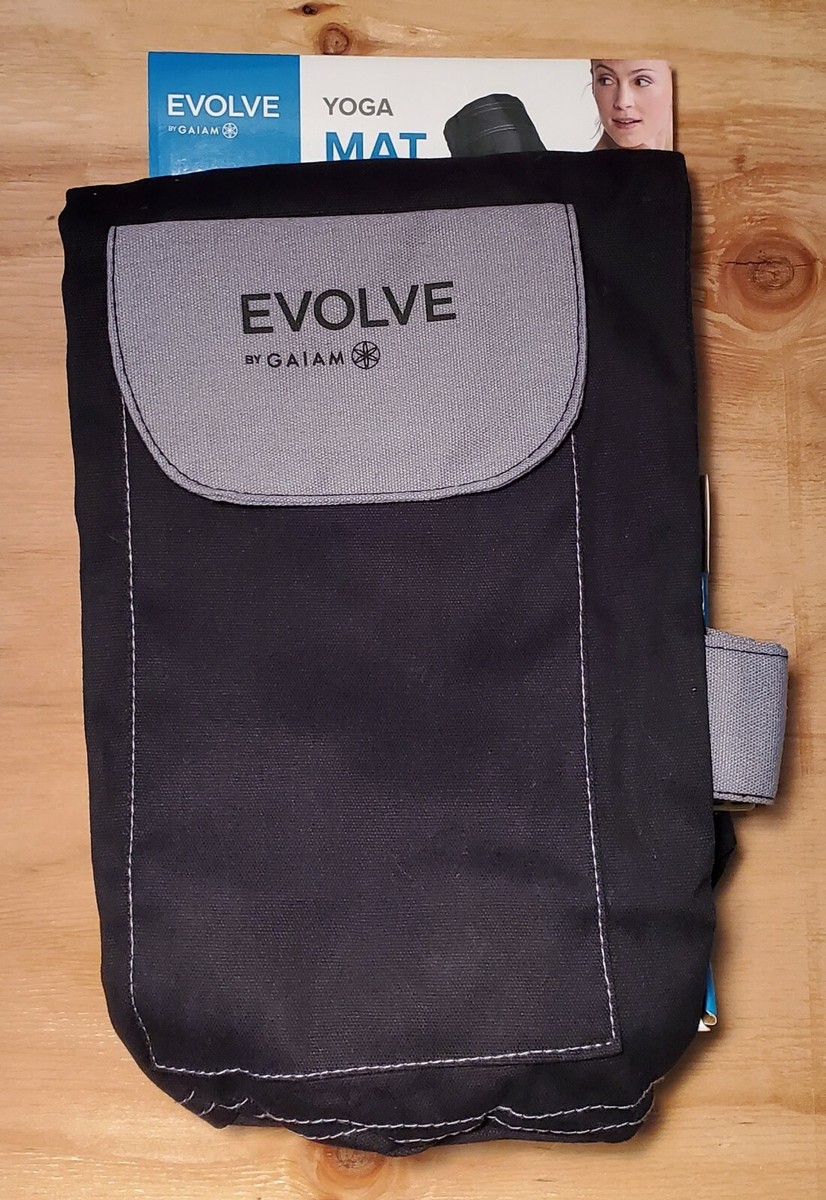 Porte-tapis De Yoga Gaiam Evolve - Noir, Polyester - Neuf Avec Emballage