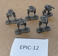 Warhammer Epic 40k 40,000 5x Imperial Guard Sentinel Legion Imperailis OOP 12