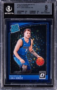 2018-19 DONRUSS OPTIC PURPLE STARS #177 LUKA DONCIC RR SSP 5/13 RC RATED ROOKIE