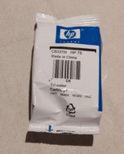 Genuine HP 75 Tri-Color Ink Cartridge CB337W Sealed New