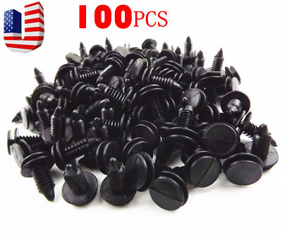 Set Of 100 Door Trim Panel Retainer Clips 6503709 For Dodge Ram 1500