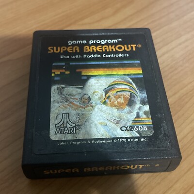 RARE! - Super Breakout - Atari 2600 Cartridge Only