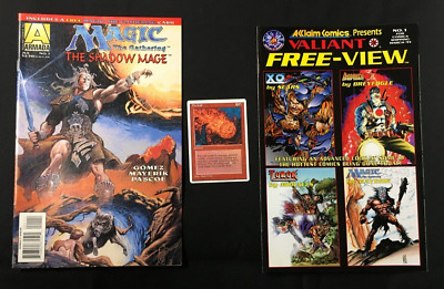 Magic the Gathering SHADOW MAGE 1 MTG CARD FIREBALL PROMO RARE VALIANT FREE-VIEW