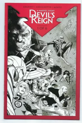 Marvel Comics DEVIL'S REIGN #1 second printing