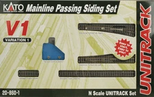 Kato N Scale ~ New 2024 ~ Mainline Passing Set Variation V1 Track ~ 20-860-1