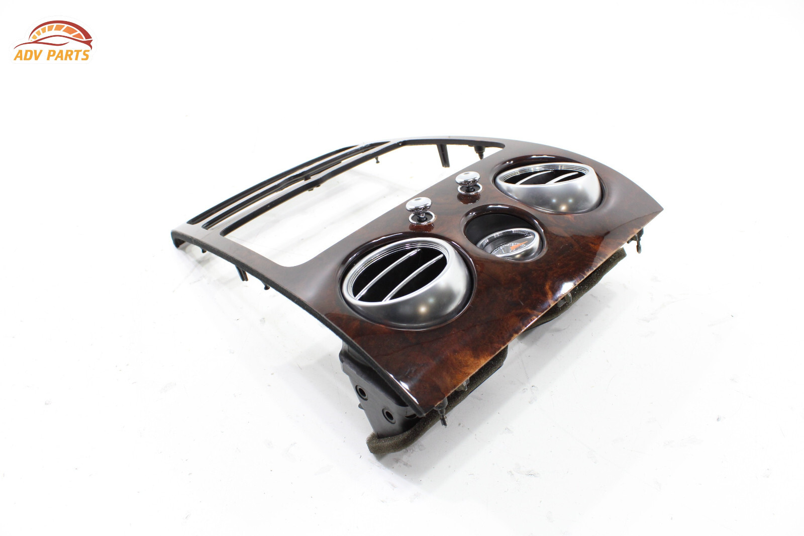2006-11 BENTLEY CONTINENTAL DASH CENTER AC AIR VENT GRILLE & BEZEL MOLDING OEM