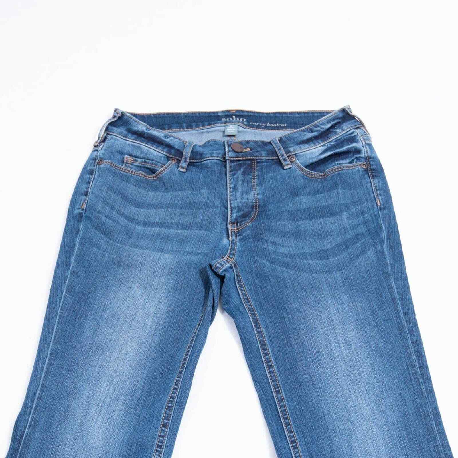 NY&Co Jeans Womens 0 - 25x32 Soho Curvy Bootcut M… - image 3